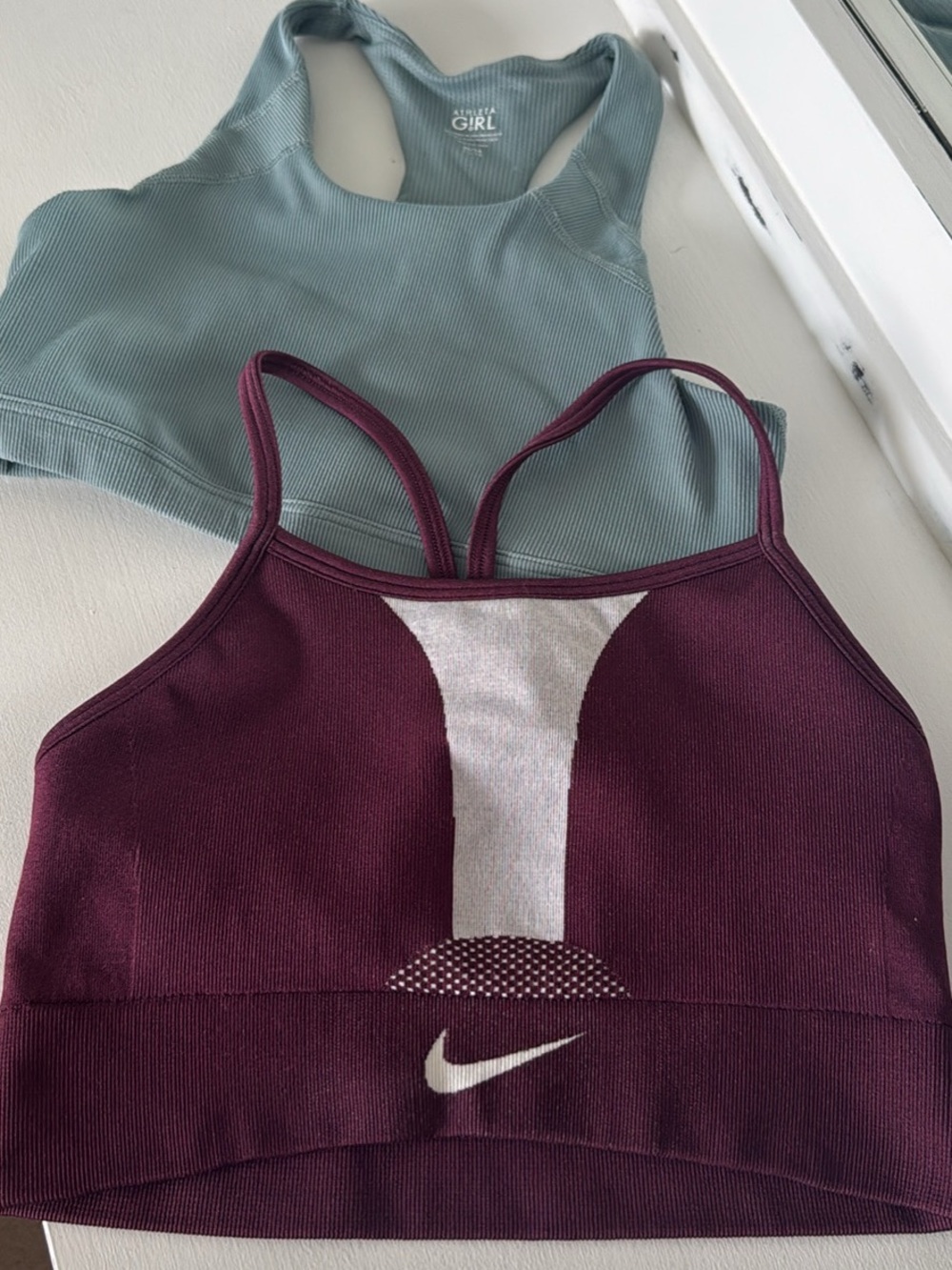 Girls size xl sports bra bundle-Athleta and Nike